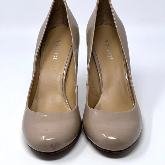 Nine West Shoes Nine West Ambitious Taupe Heels Size 95m